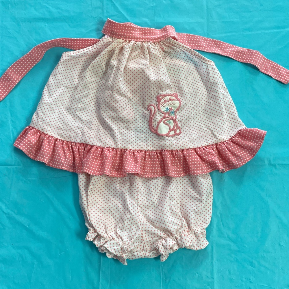 6-9 M halter/panty set